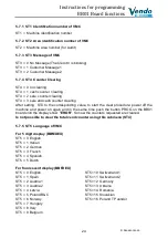Preview for 26 page of Sanden Vendo BB01 Programming Manual