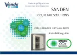Sanden Vendo CDU-L R06A2B Installation Manual предпросмотр