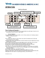 Предварительный просмотр 5 страницы Sanden Vendo HFDM00001 Technical & Service Manual