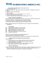 Preview for 6 page of Sanden Vendo HFDM00001 Technical & Service Manual