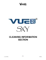 Preview for 29 page of Sanden Vendo Vue SXY 30 Manual