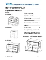 Preview for 1 page of SandenVendo HFD000006 Operation Manual