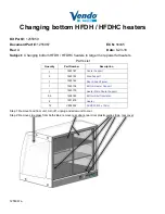 SandenVendo HFDH Manual предпросмотр