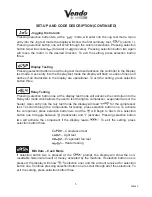 Preview for 5 page of SandenVendo V21 Series Programming Instruction