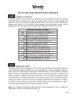 Preview for 10 page of SandenVendo V21 Series Programming Instruction