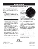 S&G 2740B Operating Instructions Manual preview
