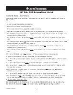 Preview for 9 page of S&G 2740B Operating Instructions Manual