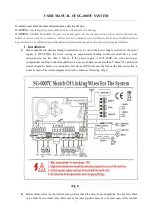 S&G SG-0007C User Manual предпросмотр