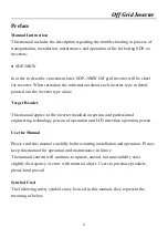 Preview for 4 page of Sandi Electric SDP-30KW User And Installation Manual