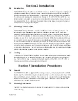 Предварительный просмотр 11 страницы SANDIA aerospace SA 3/L/NVG Installation Manual