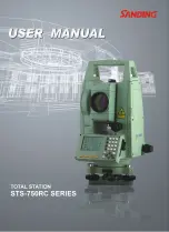 Sanding STS-750RC Series User Manual предпросмотр