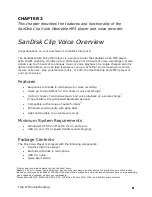 Preview for 8 page of SanDisk CLIP VOICE User Manual