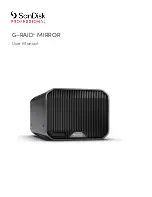 Preview for 1 page of SanDisk G-RAID MIRROR User Manual