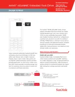 Preview for 1 page of SanDisk iNAND eMMC Brochure