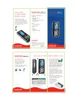 SanDisk Sansa 80-11-01287 Brochure preview