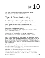 Preview for 22 page of SanDisk Sansa Clip User Manual