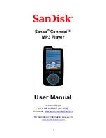 SanDisk Sansa Connect User Manual preview