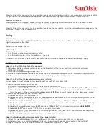 Preview for 3 page of SanDisk SDDR-01 - ImageMate External Parallel CompactFlash Card Reader User Manual