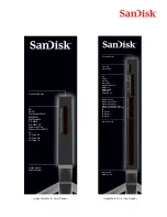 Предварительный просмотр 6 страницы SanDisk SDDR-01 - ImageMate External Parallel CompactFlash Card Reader User Manual