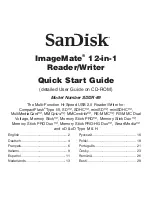 SanDisk SDDR-89-E15 Quick Start Manual preview