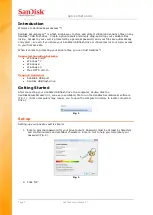 Preview for 2 page of SanDisk SecureAccess SDCZ73-064G-I35 Quick Start Manual