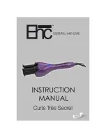S&P Africa Ehc Curls Tres Secret Instruction Manual preview
