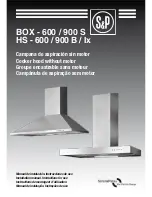 S&P BOX-600 S Installation Manual. Instructions For Use предпросмотр