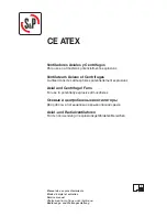 Предварительный просмотр 1 страницы S&P CE ATEX Quick Manual