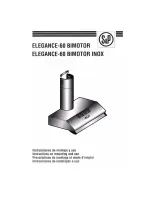 Preview for 1 page of S&P Elegance-60 Bimotor INOX Instruction On Mounting And Use