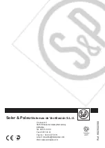 Предварительный просмотр 36 страницы S&P HGHT Series Instruction Booklet