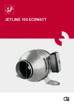 S&P JETLINE 100 ECOWATT Instruction Manual preview