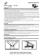 Предварительный просмотр 1 страницы S&P PC80X Installation Instructions