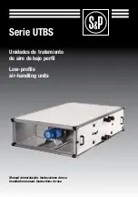 S&P UTBS Series Installation Manual preview