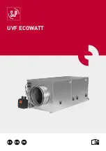 S&P UVF ECOWATT Series Manual предпросмотр