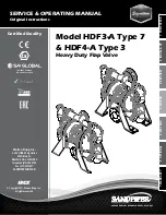 Sandpiper HDF3-A Service & Operating Manual preview