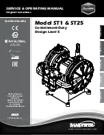 Sandpiper ST1 Service & Operating Manual preview