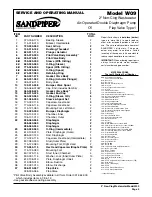 Preview for 5 page of Sandpiper W09 Service And Operating Manual