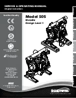 Sandpipper S05 Operating And Service Manual preview