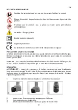 Preview for 26 page of Sandri Garden SG-FP SNAP LITIO Instruction Manual