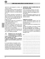 Предварительный просмотр 74 страницы Sandri Garden TRC 45 Instruction Manual