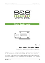 Preview for 1 page of S&S Northern Merlin CO Detector Installation & Operation Manual