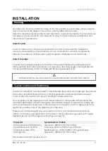 Preview for 3 page of S&S Northern Merlin CO Detector Installation & Operation Manual