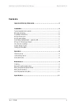 Preview for 2 page of S&S Northern Merlin Detector i-S Installation Operation & Maintenance