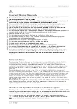 Preview for 3 page of S&S Northern Merlin Detector i-S Installation Operation & Maintenance