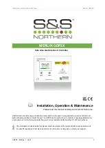 Preview for 1 page of S&S Northern MERLIN GDP2-X Installation & Operation Manual