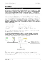 Preview for 4 page of S&S Northern MERLIN GDP2-X Installation & Operation Manual