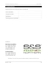 Preview for 12 page of S&S Northern Merlin GDP2 Installation & Operation Manual