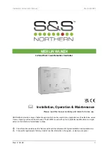 S&S Northern MERLIN WLMZ4 Installation & Operation Manual preview