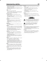 Предварительный просмотр 9 страницы Sandstorm S130BT13E Instruction Manual