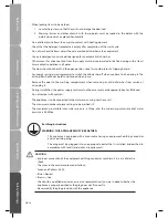 Предварительный просмотр 24 страницы Sandstorm SDW60B10 Instruction Manual